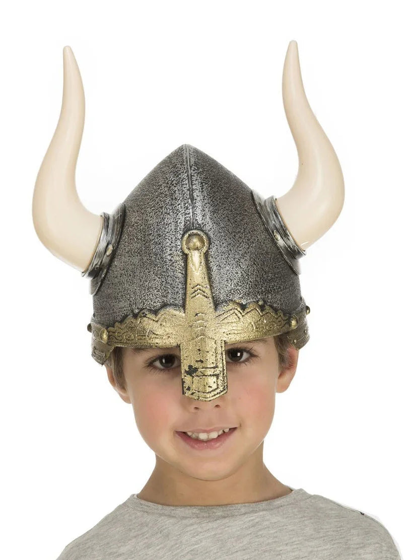 Casco Vikingo Infantil Complementos Vikingos Viving
